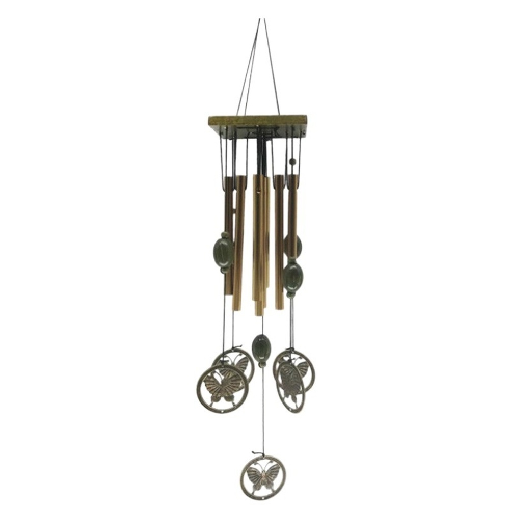 Wind Chime Tubular - Lonceng Angin Logam Gantung Bentuk Tabung