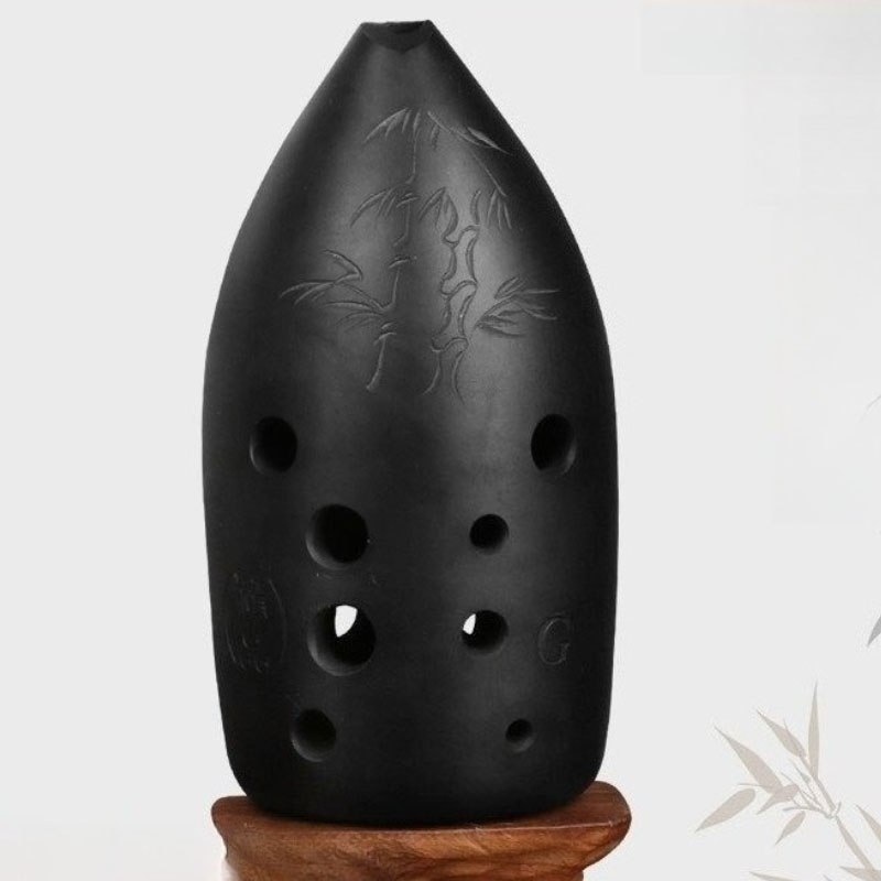 Musical Instrument Ancient - Xun Profesional Hitam 10 Lubang, Alat