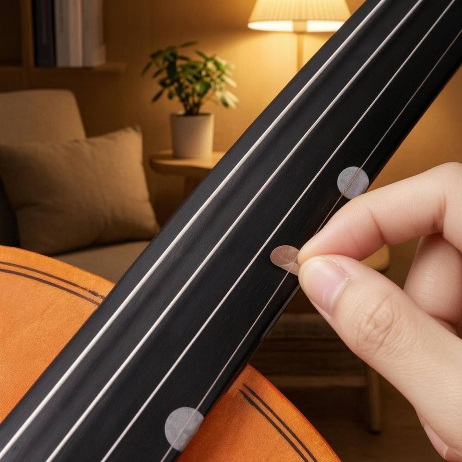 Musical Instrument Cello - Pita Penanda Jari untuk Latihan Belajar