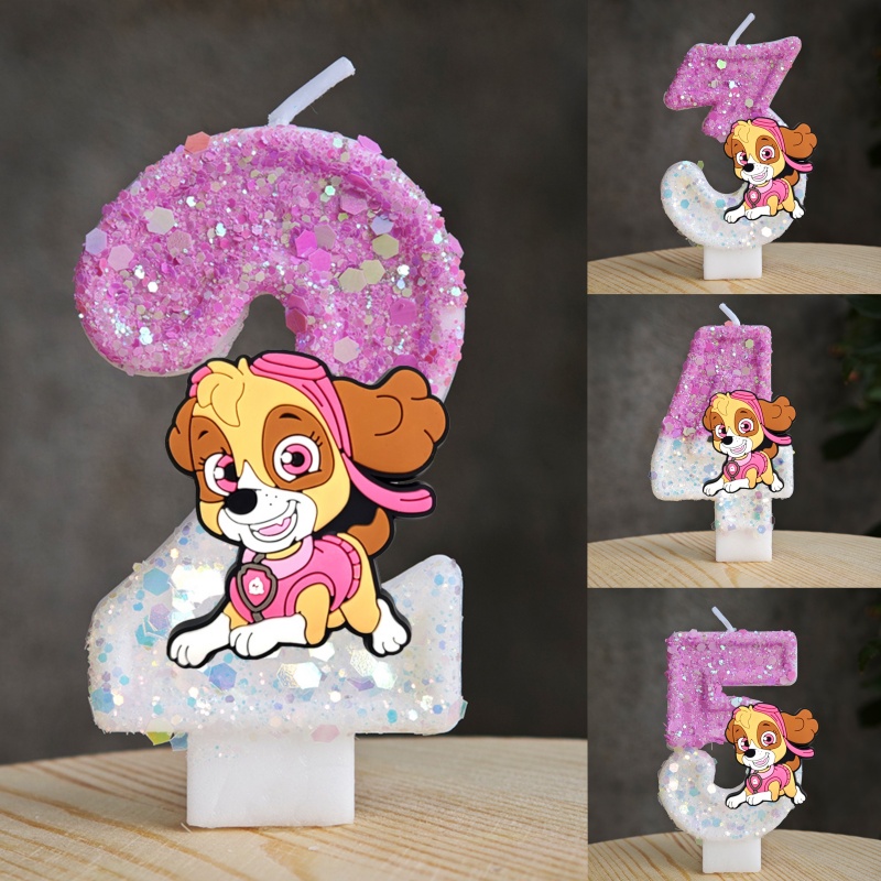 Musical Instrument Gong - Lilin Anime Paw Patrol Baru 0-9