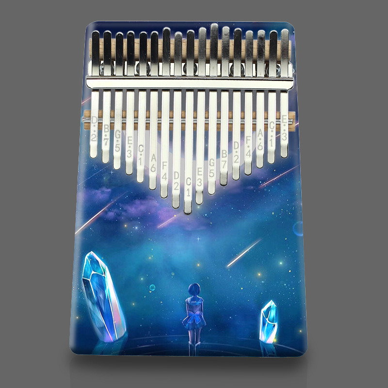 Musical Instrument Kalimba - Kalimba 17 Nada Warna-Warni, Piano Jempol