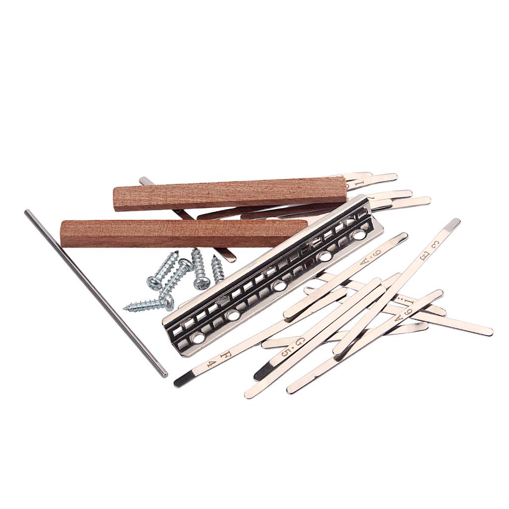 Musical Instrument Kalimba - Kalimba 17 Kunci DIY Parts Kit