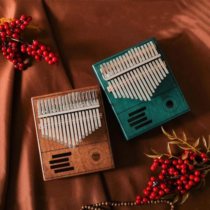 Musical Instrument Kalimba - Kalimba Retro 17 Tuts Piano Jempol