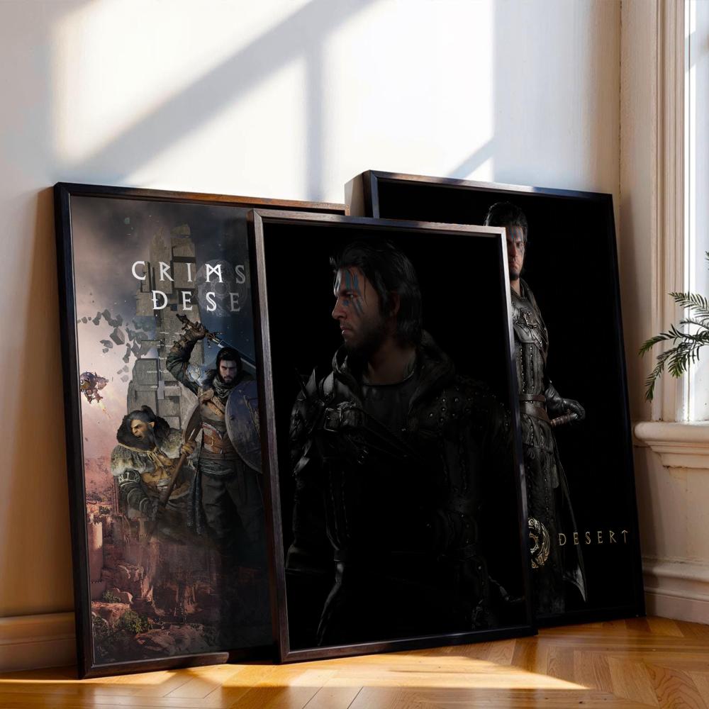 Musical Instrument Painting - Poster Game Crimson Desert Sampul Album
