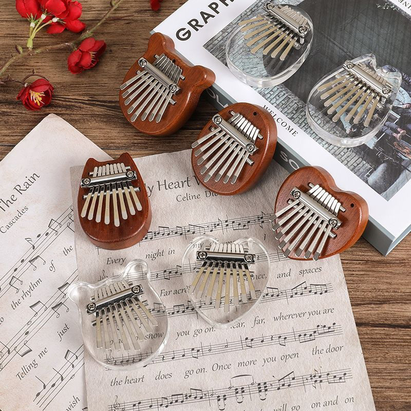 Musical Instrument Kalimba - 5*7Cm 8 Kunci Kalimba Jempol Piano
