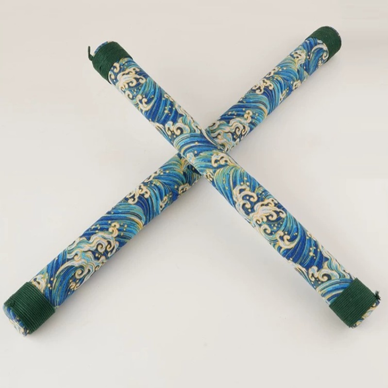 Musical Instrument Gong - Rainmaker Shaker Bambu untuk Meditasi Yoga,