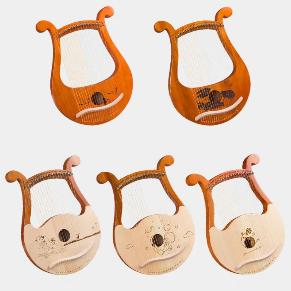 Musical Instrument Harp - Harpa Lyre 19 Senar Berkualitas Tinggi
