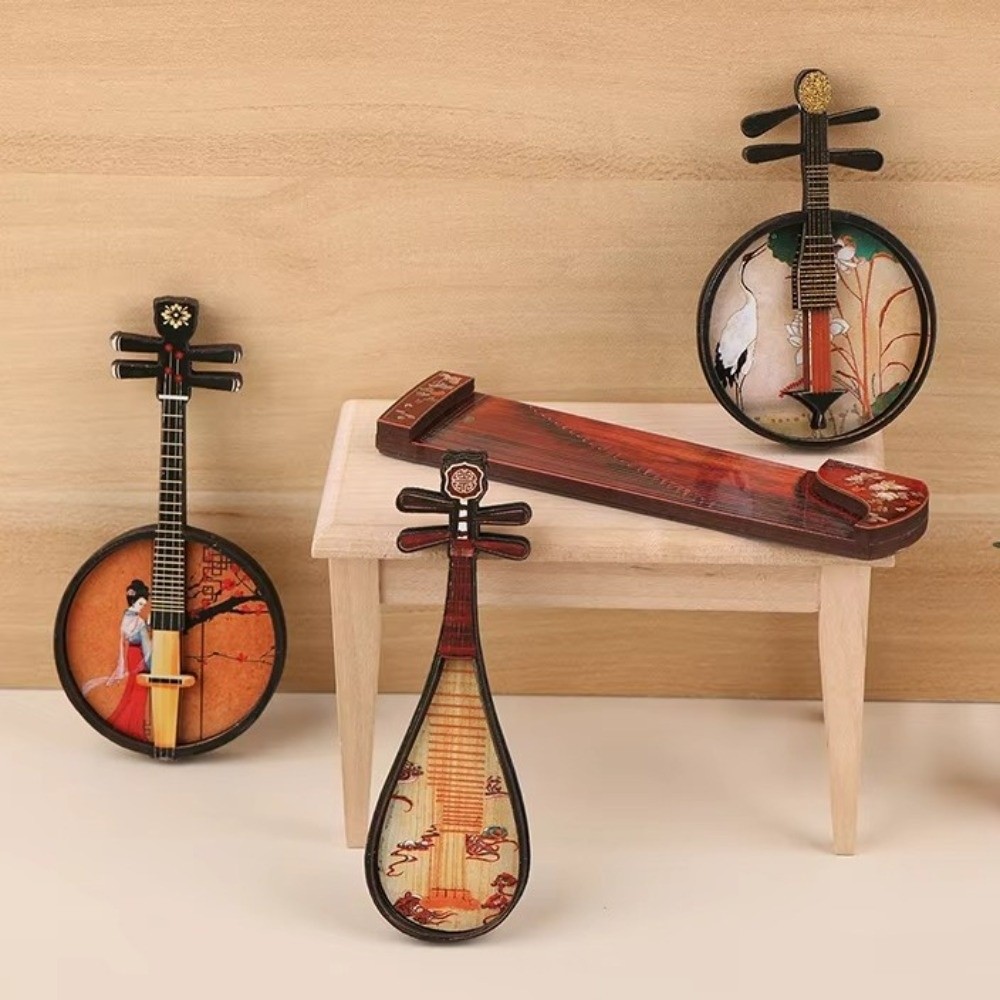 4PCS/SET Magnet Kulkas Gaya Ci - Musical Instrument Ancient ulasan dan harga