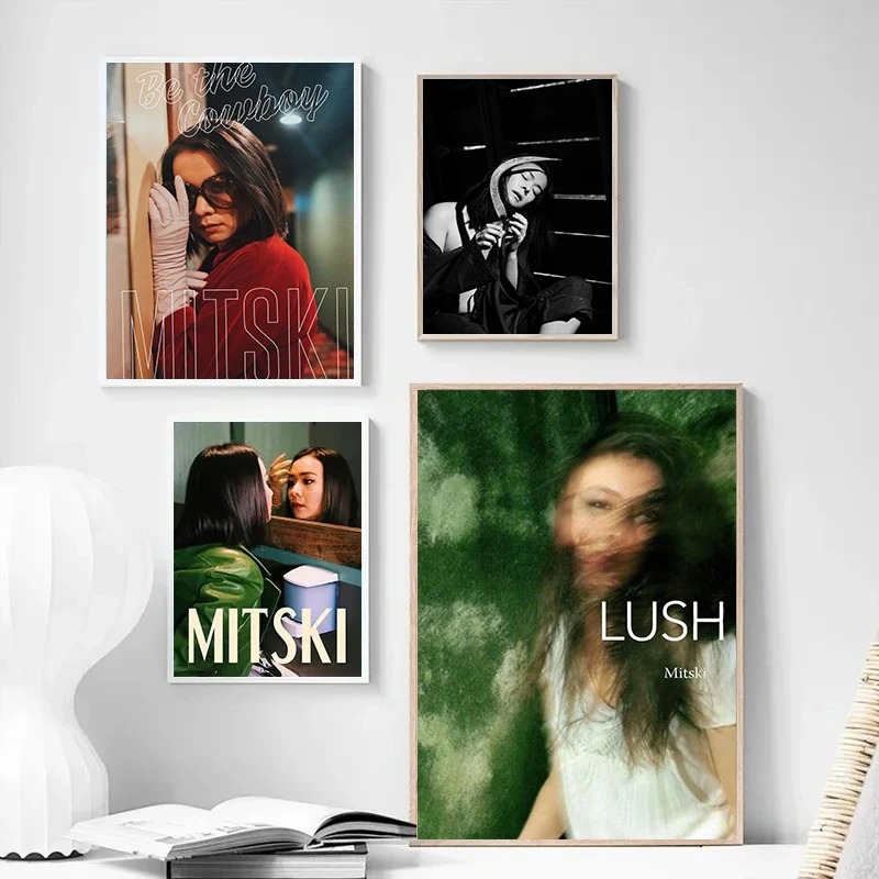 Poster seni MITSKI penyanyi Po - Musical Instrument Painting ulasan dan harga