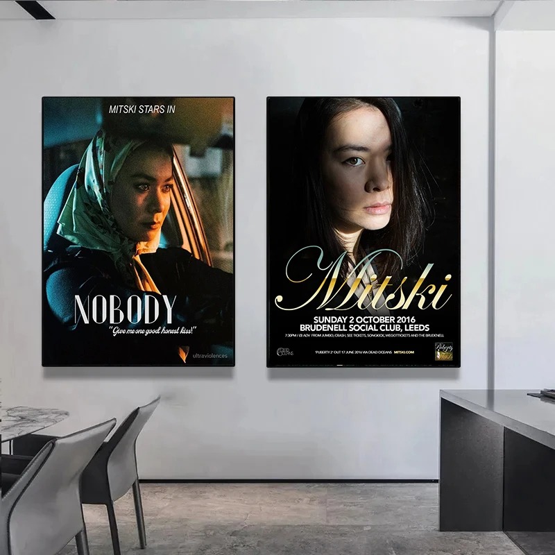 Poster seni MITSKI penyanyi Po - Musical Instrument Painting ulasan dan harga
