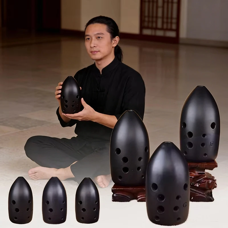 Ocarina F-Tone G-Tone 8 Lubang - Musical Instrument Ancient ulasan dan harga