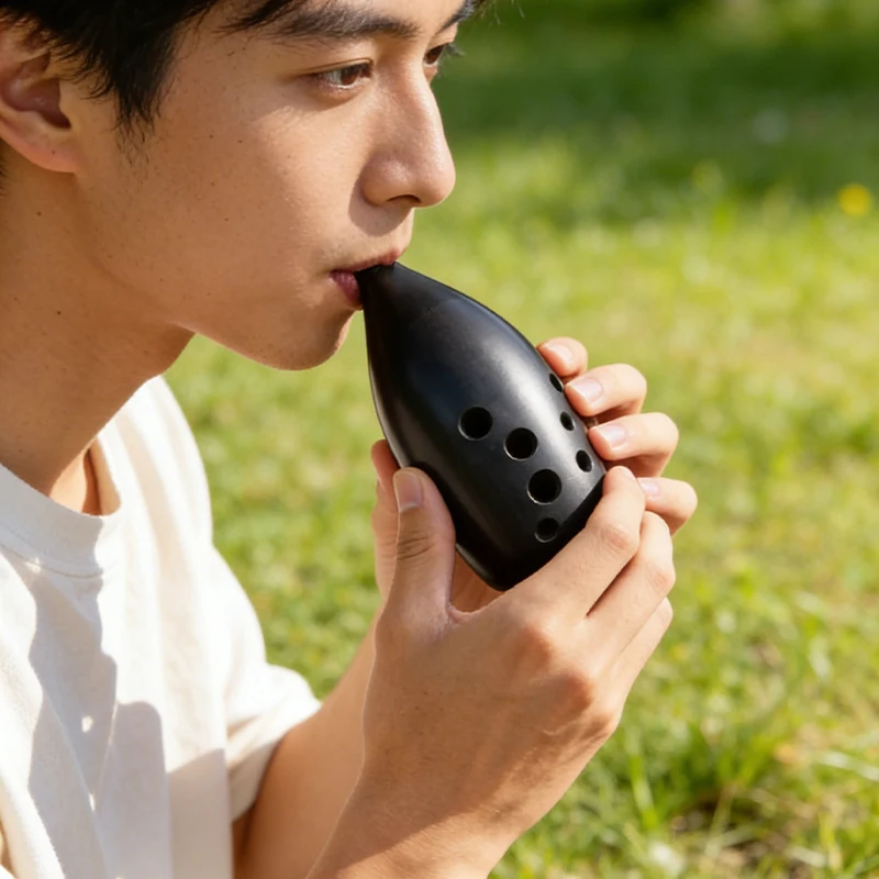 Ocarina F-Tone G-Tone 8 Lubang - Musical Instrument Ancient ulasan dan harga