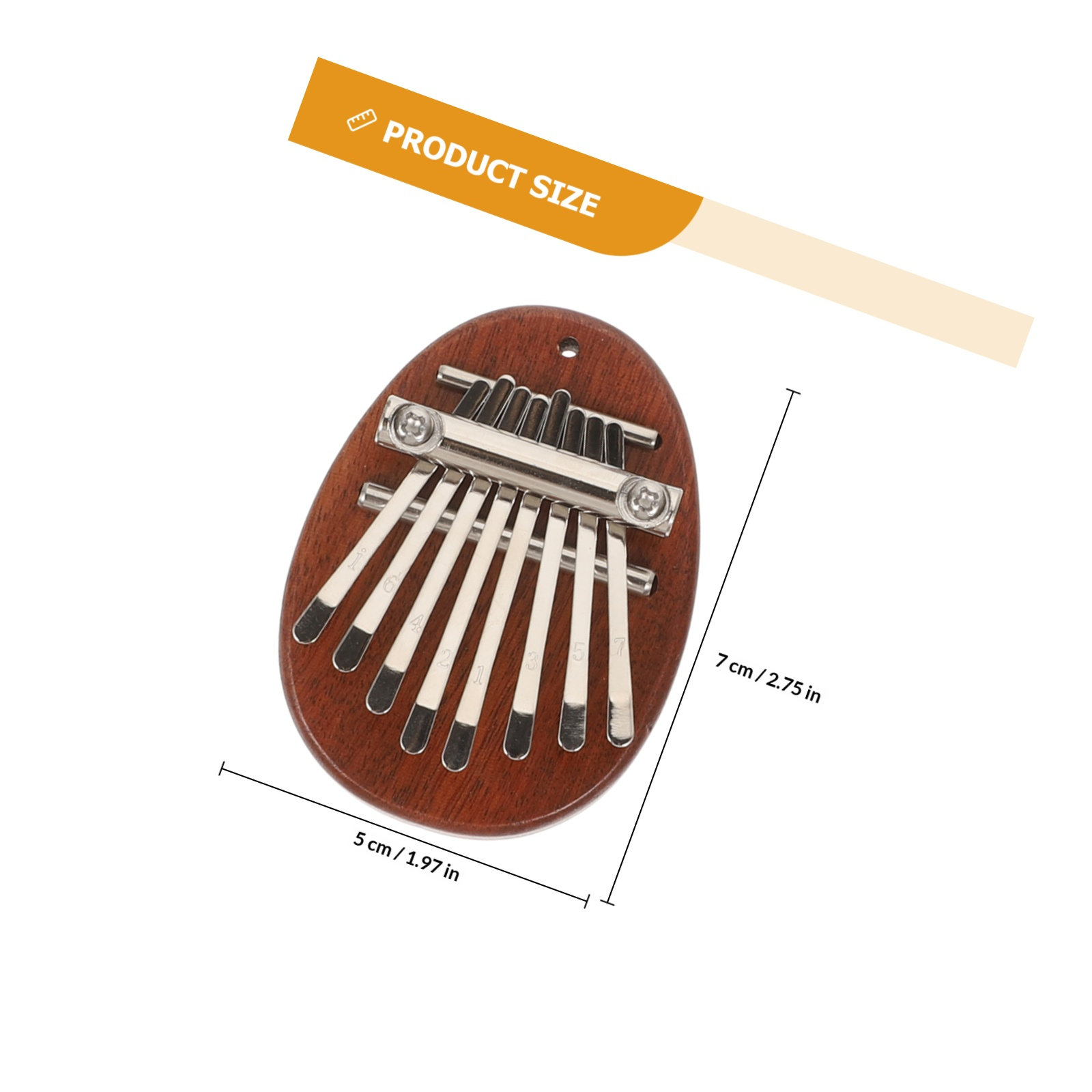Kalimba Kayu Mini 8 Tombol, Pi - Musical Instrument Kalimba ulasan dan harga