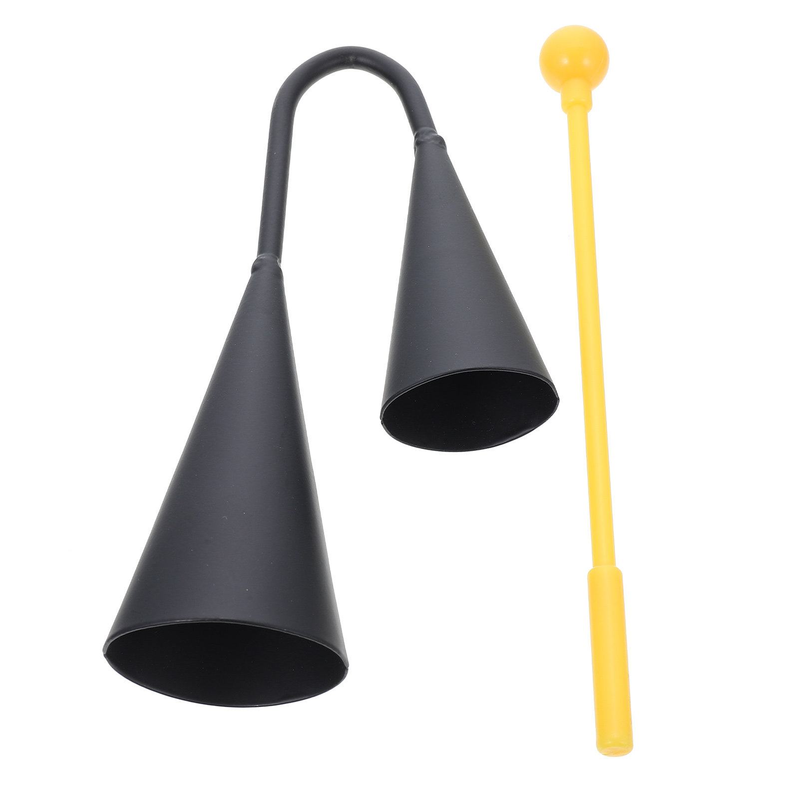 1 Set Lonceng Trompet Ganda Du - Musical Instrument Agogo ulasan dan harga