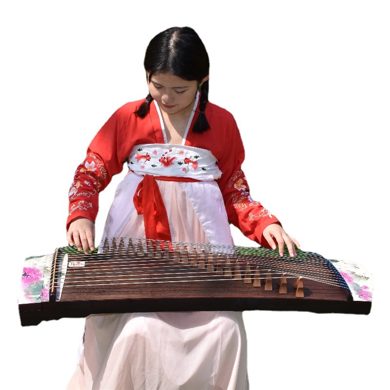 Guzheng Mini Berwarna-warni de - Musical Instrument Painting ulasan dan harga