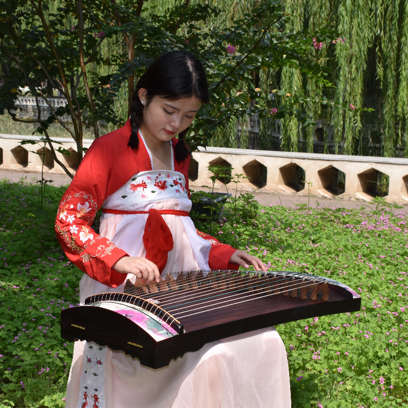 Guzheng Mini Berwarna-warni de - Musical Instrument Painting ulasan dan harga