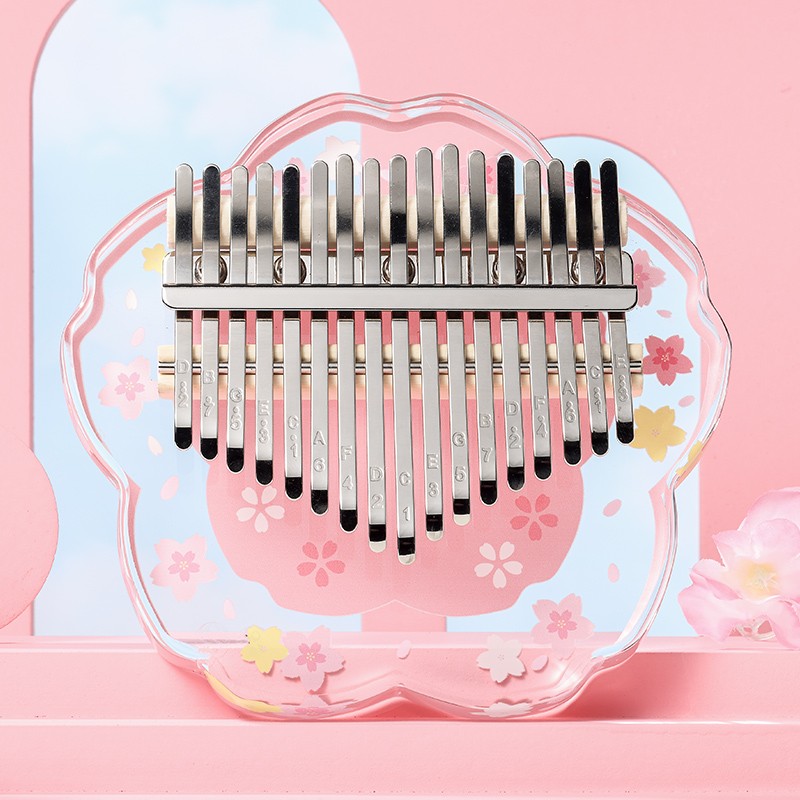 Hluru Kalimba 21 kunci dengan  - Musical Instrument Kalimba ulasan dan harga
