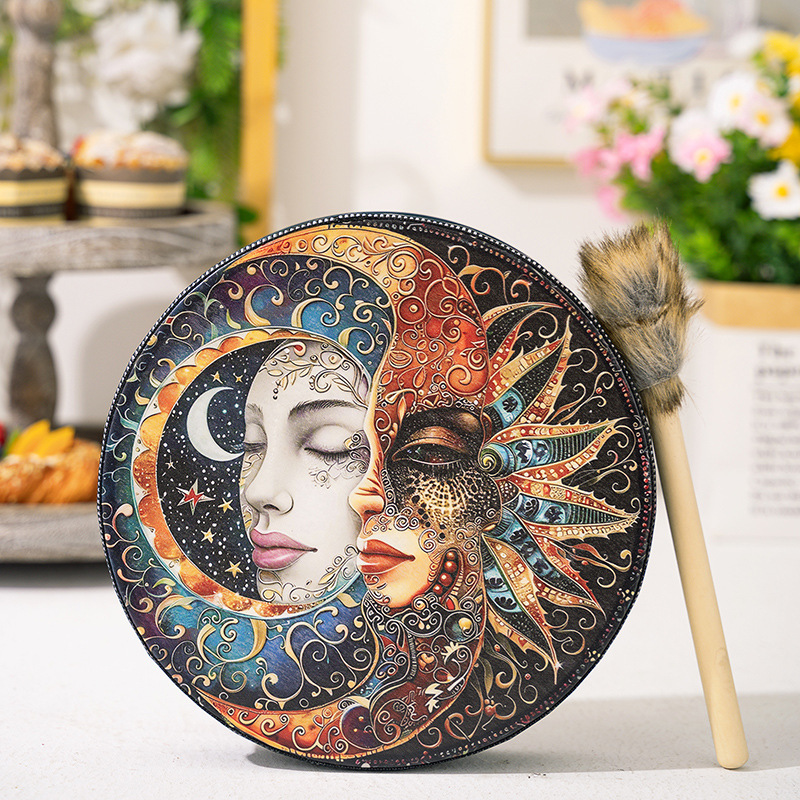 Drum Musik Mesir Lukisan Indah - Musical Instrument Painting ulasan dan harga