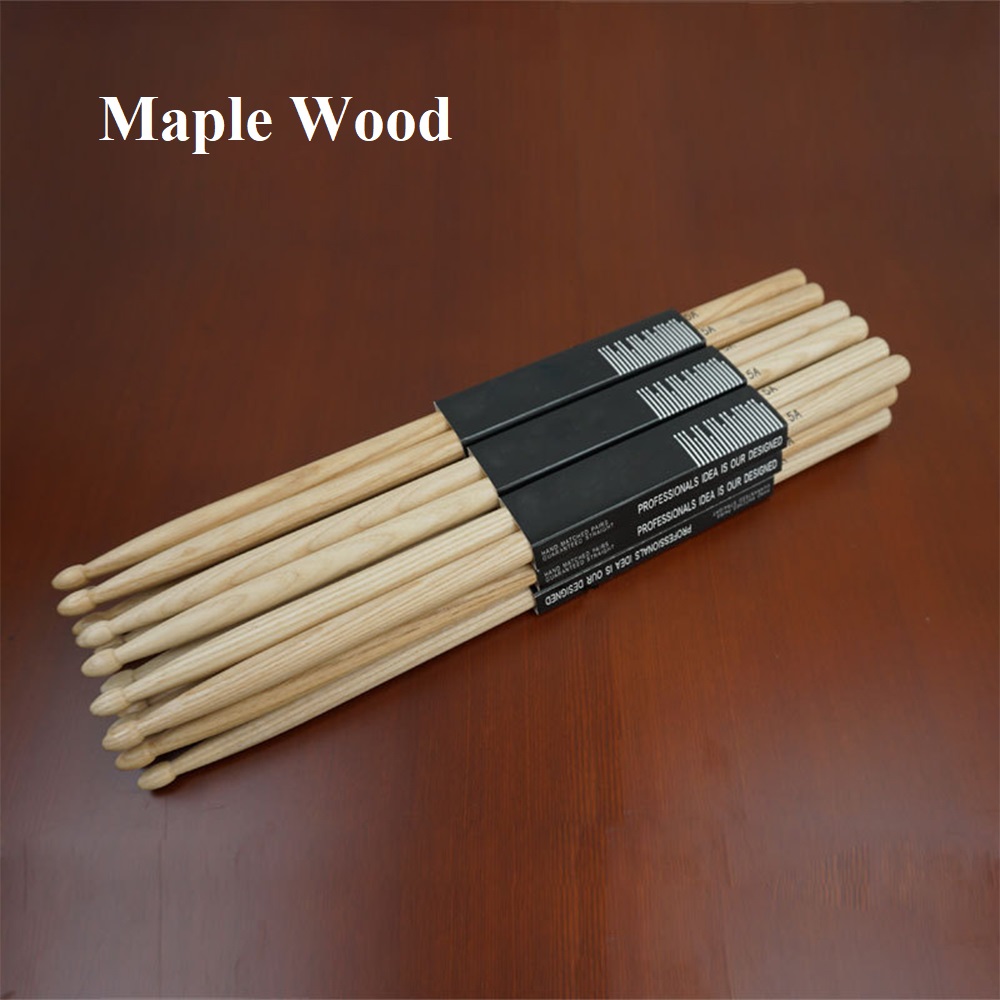1 pasang tongkat Drum kayu 5A/ - Musical Instrument Gong ulasan dan harga
