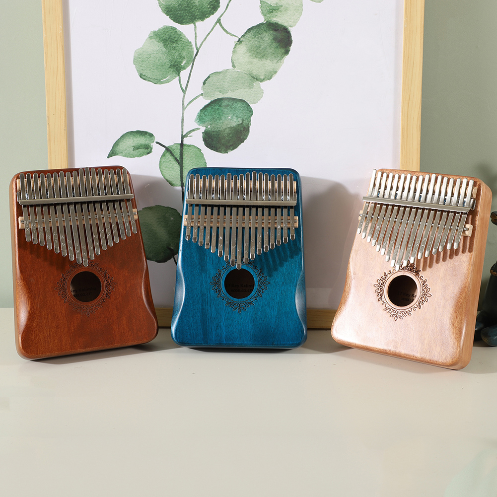 8/17 Kunci Mini Kalimba Kayu B - Musical Instrument Kalimba ulasan dan harga