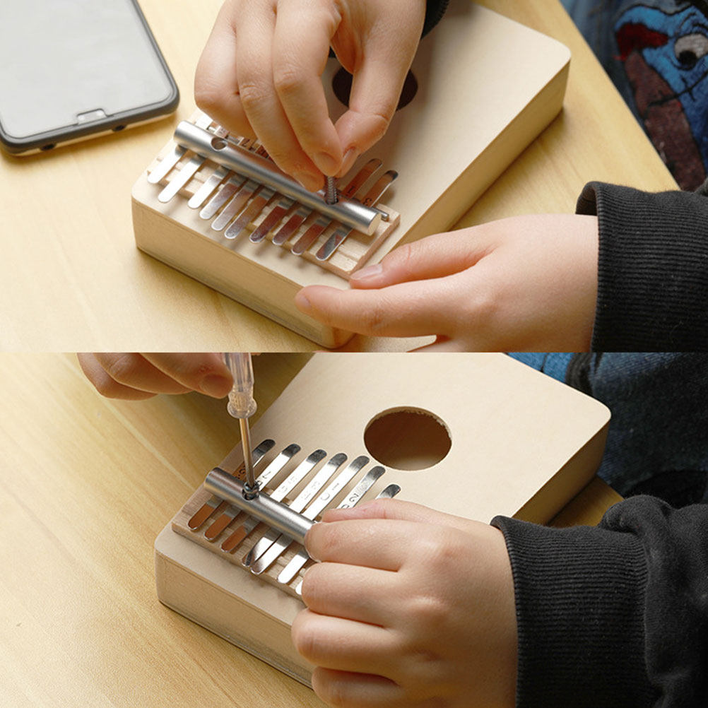 1 Set Thumb Piano 10 Nada, Kal - Musical Instrument Kalimba ulasan dan harga