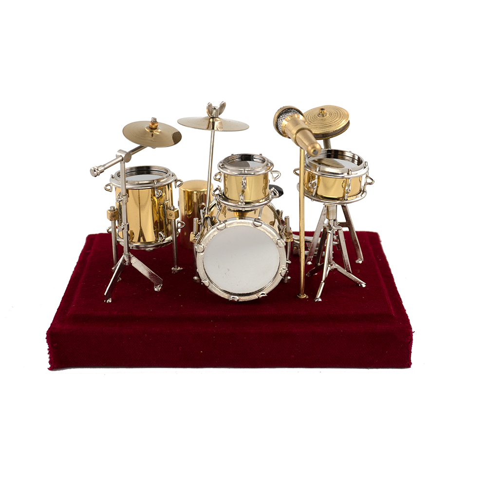 Miniatur Jazz Drum Kit Model M - Musical Instrument Jazz ulasan dan harga
