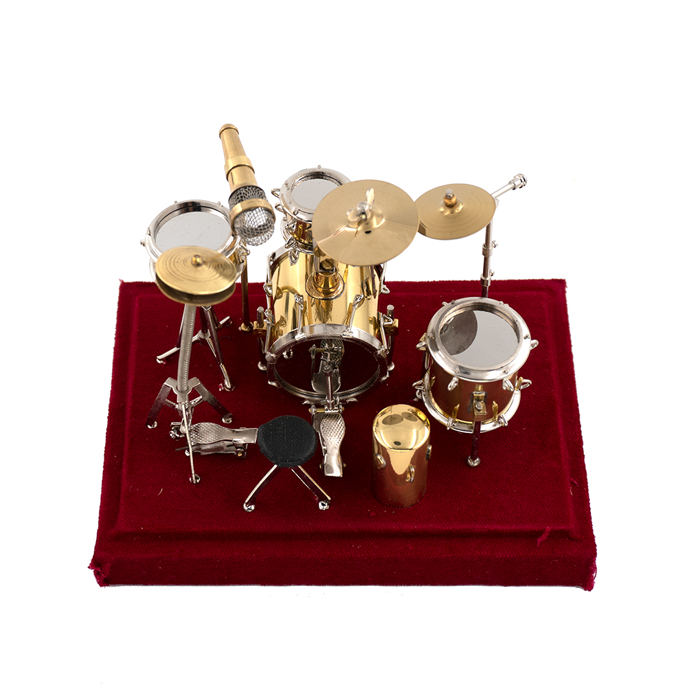 Miniatur Jazz Drum Kit Model M - Musical Instrument Jazz ulasan dan harga