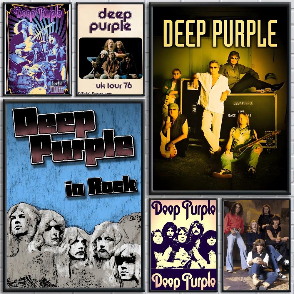 Musik Band Hard Rock-Deep Purp - Musical Instrument Painting ulasan dan harga