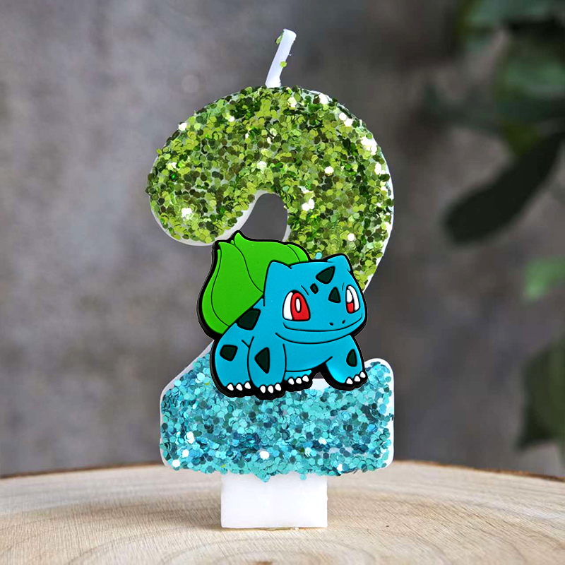 Lilin Kartun Pokemon Kue Gamba - Musical Instrument Gong ulasan dan harga