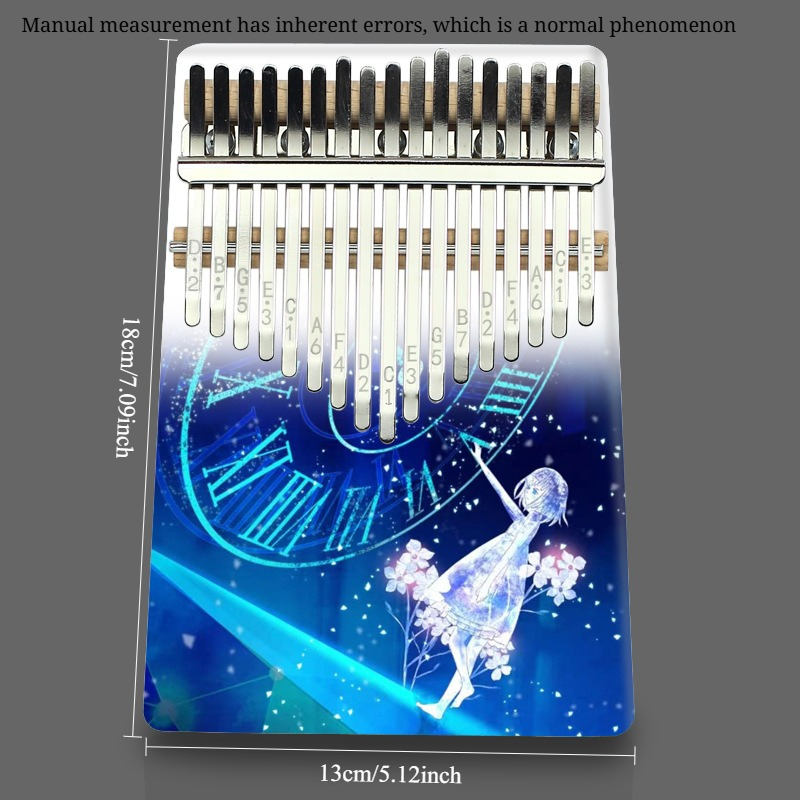 Kalimba 17 Nada Warna-Warni, P - Musical Instrument Kalimba ulasan dan harga