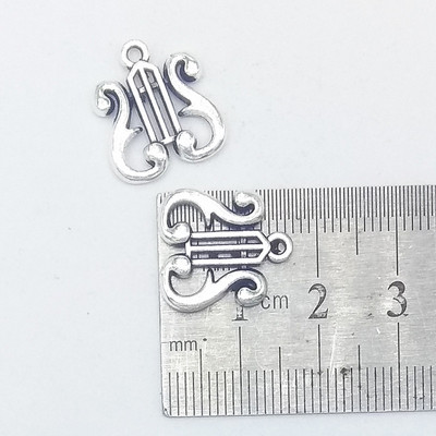 100 Buah 17X16Mm Paduan Seng A - Musical Instrument Ancient ulasan dan harga