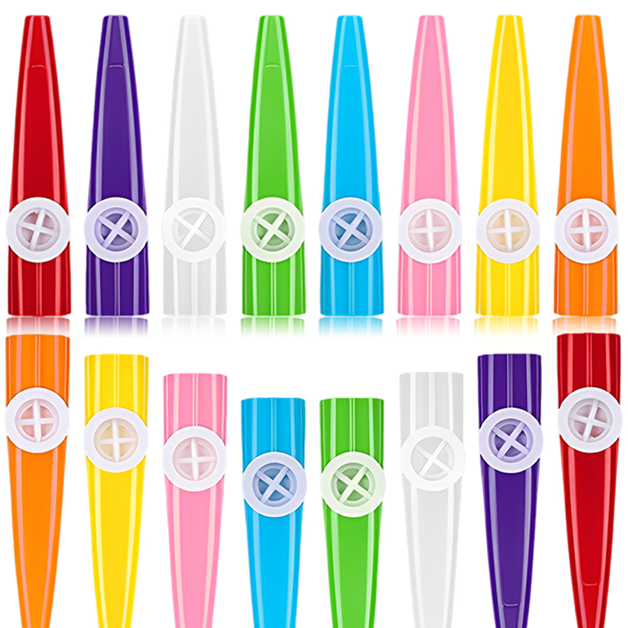 6 Buah Kazoo Plastik 11,5cm Al - Musical Instrument Ancient ulasan dan harga