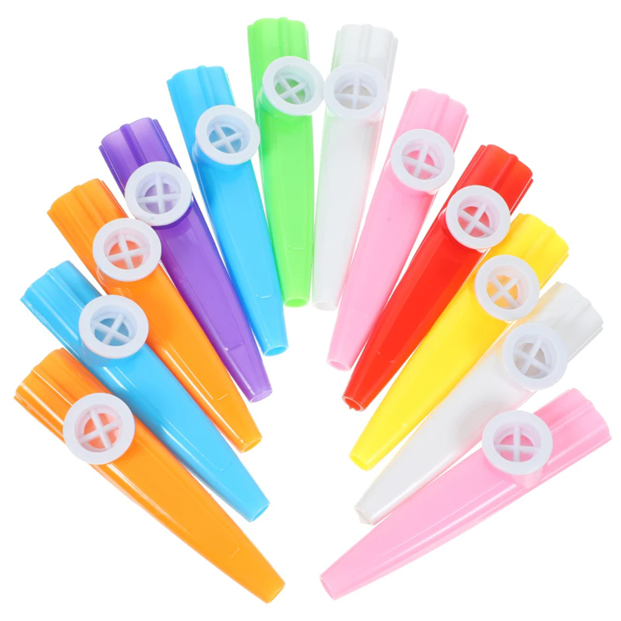 6 Buah Kazoo Plastik 11,5cm Al - Musical Instrument Ancient ulasan dan harga