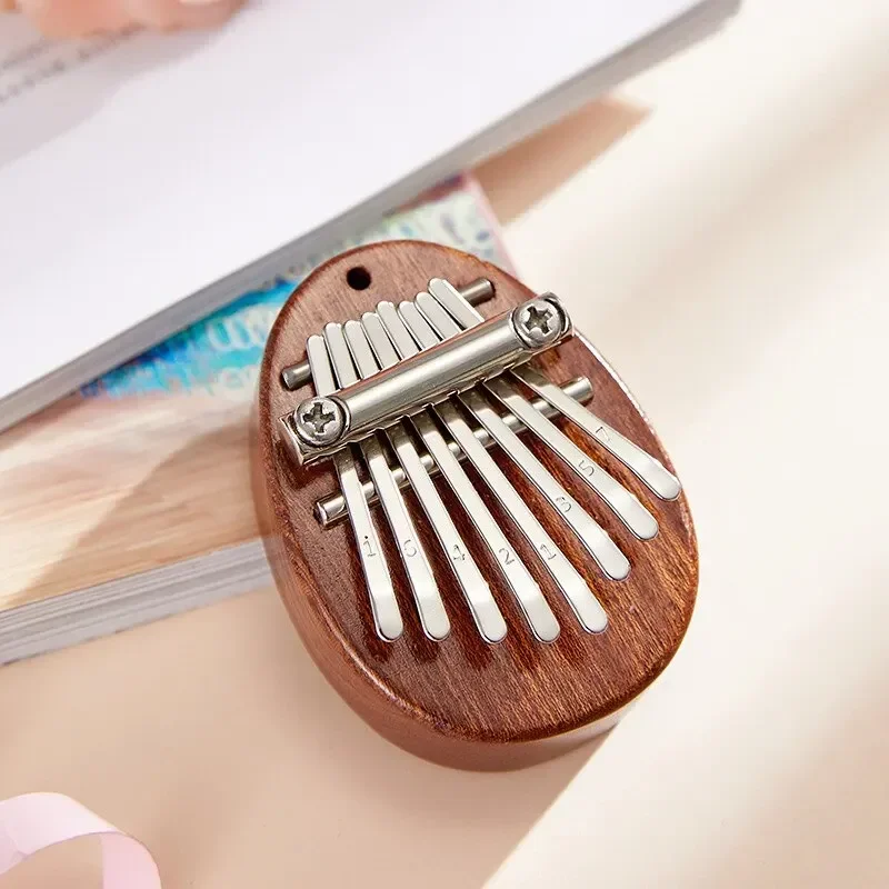 1Pcs Piano Jempol Mini Kayu 8  - Musical Instrument Kalimba ulasan dan harga