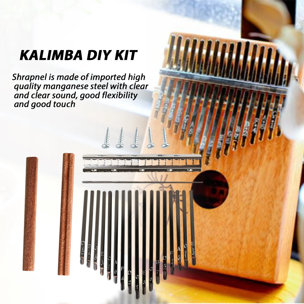 DIY 17 Nada Kalimba Kunci Tima - Musical Instrument Kalimba ulasan dan harga