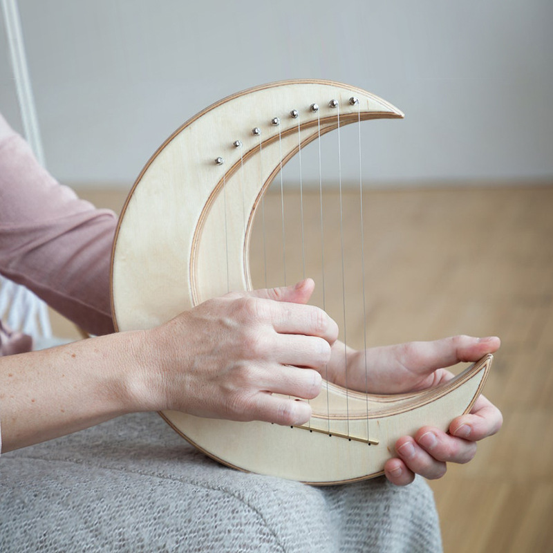 Harpa portabel 15 senar penopa - Musical Instrument Harp ulasan dan harga