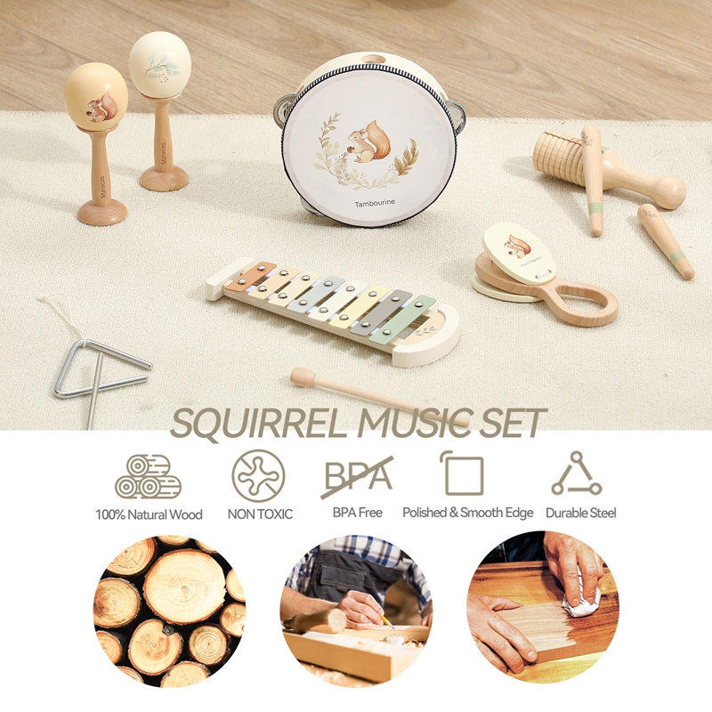 Mainan Musik Bayi Maracas Drum - Musical Instrument Drawing ulasan dan harga