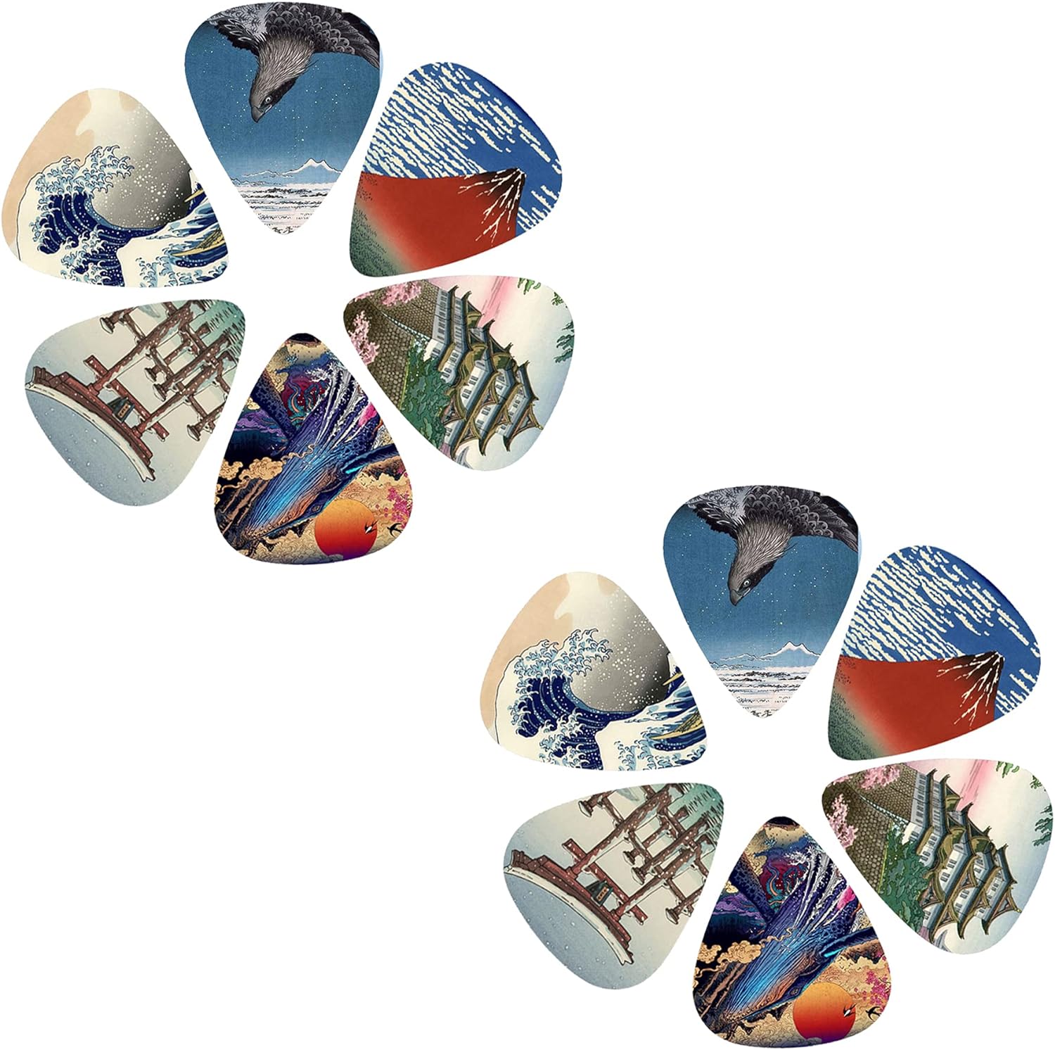 Baru 12 buah/set gitar pick-Je - Musical Instrument Drawing ulasan dan harga