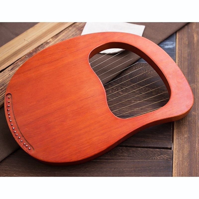 16 Senar Harpa Lir Kayu Mahoni - Musical Instrument Harp ulasan dan harga