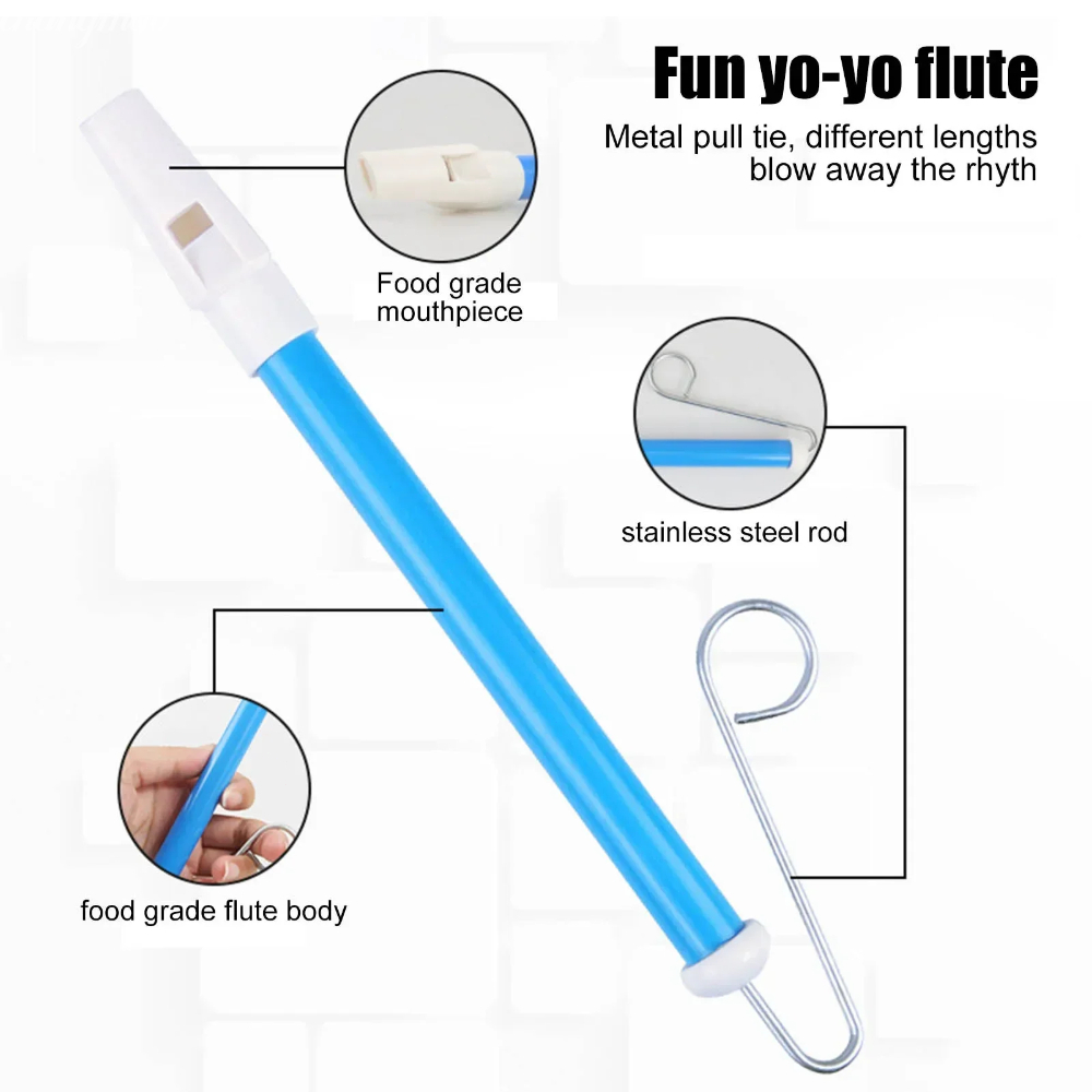 1 Buah Alat Musik Peluit Geser - Musical Instrument Drawing ulasan dan harga