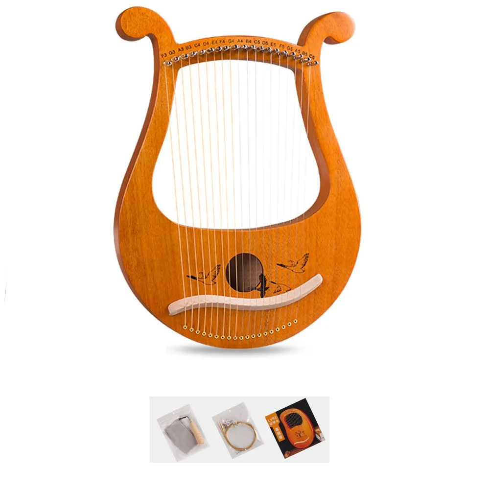 Harpa Lyre 19 Senar Berkualita - Musical Instrument Harp ulasan dan harga